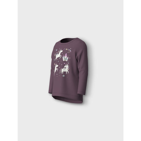 Name It Arctic Dusk Unicorn Vix Blouse