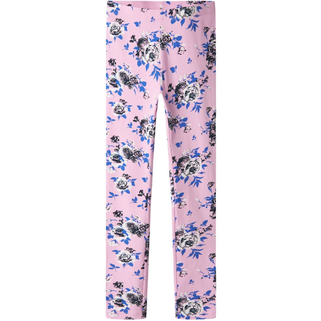 Name It Pastel Lavender Big Flowers Vivian AOP Legging