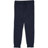 Copenhagen Colors Navy Merino Classic Rib Leggings W. Drawstrings