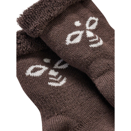 Hummel Chocolate Brown Snubbie Socks 2