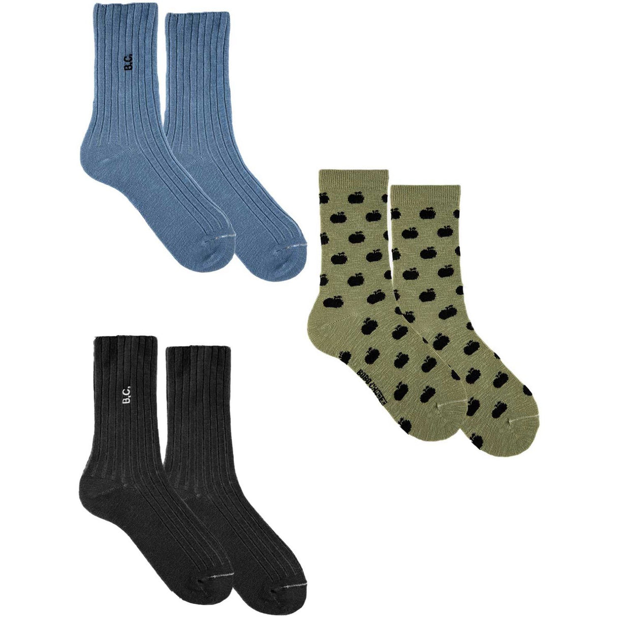 Bobo Choses Olive Bc Long Socks Pack