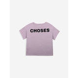 Bobo Choses Pale Mauve Short Sleeve T-Shirt