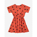 Bobo Choses Ketchup Poma Allover Dress