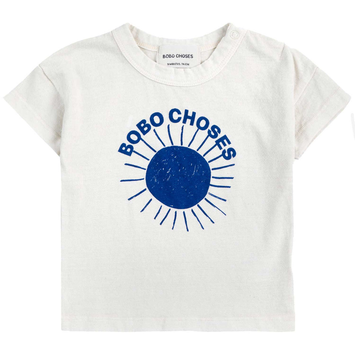 Bobo Choses Offwhite Sun Ecru T-Shirt