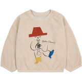 Bobo Choses White Magic Flute Crewneck