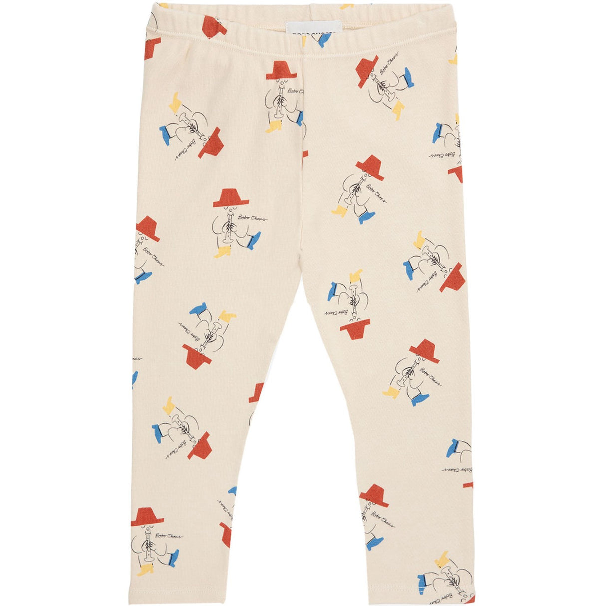 Bobo Choses White  Magic Flute Player  All Over Legging