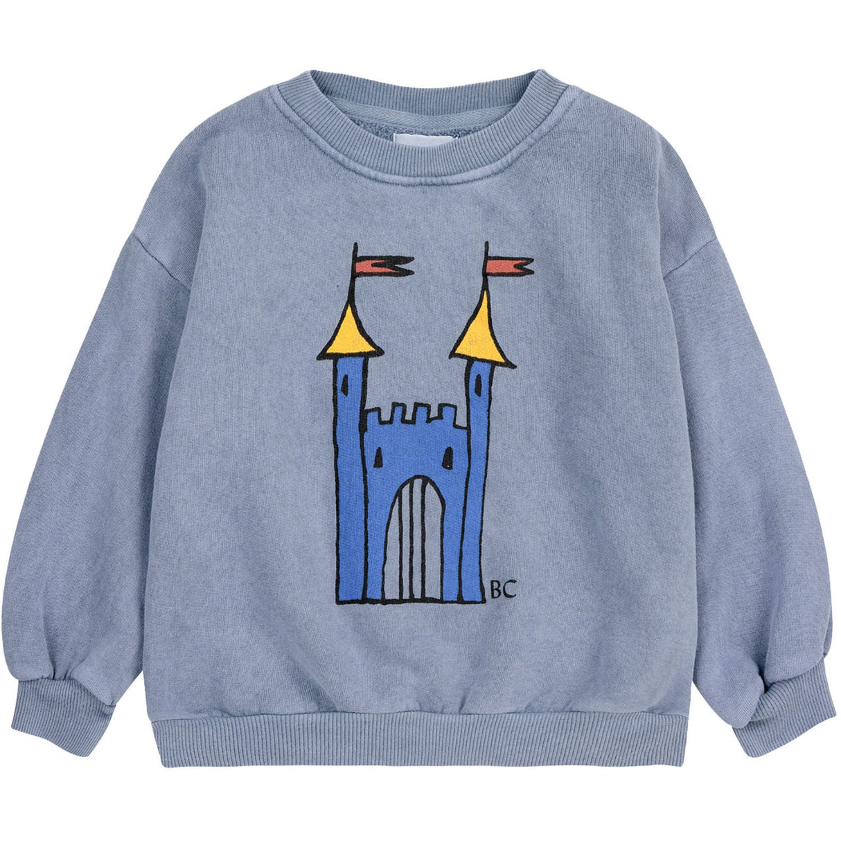 Bobo Choses Grey Faraway Castle Crewneck