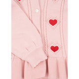 Konges Sløjd Silver Pink  Soleil Knit Cardigan Gots 38