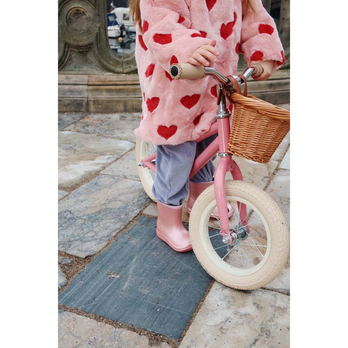 Konges Sløjd Sparkling Pink Balance Bicycle Glitter