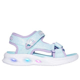Skechers Sola Glow Sandal Light Blue Lavender