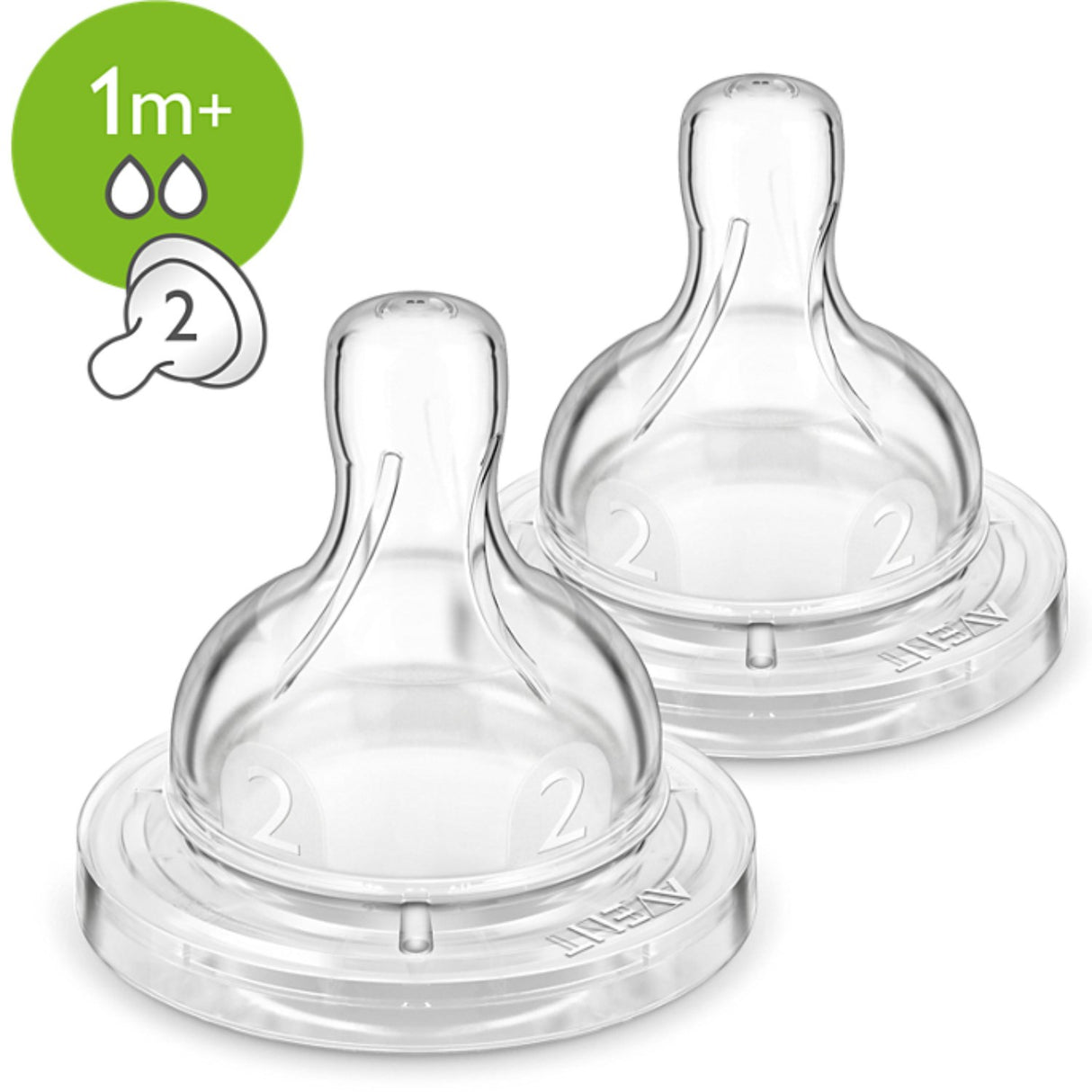 Philips Avent Baby Bottle Heads Anti-colic 1 month 2-pack 5