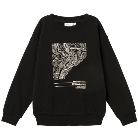 Name It Black Nefiks Crewneck