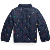 Polo Ralph Lauren Newport Navy/Stafford Green Rev Tera Aoe Bomber Jacket 3