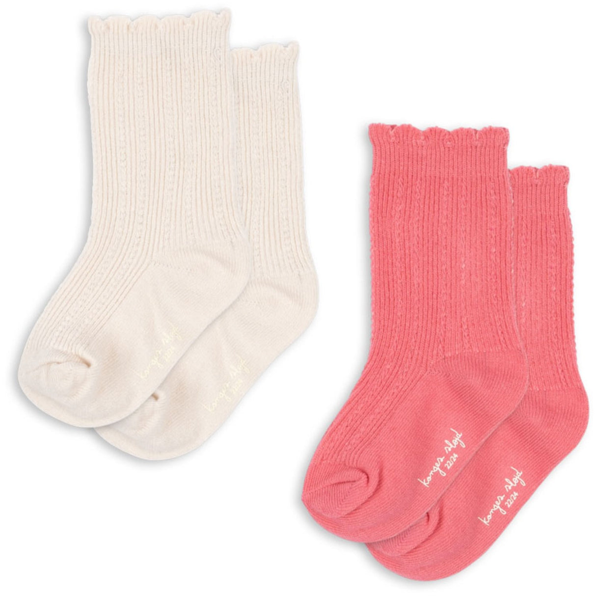 Konges Sløjd Mix Pack 2 Pack Pointelle Socks