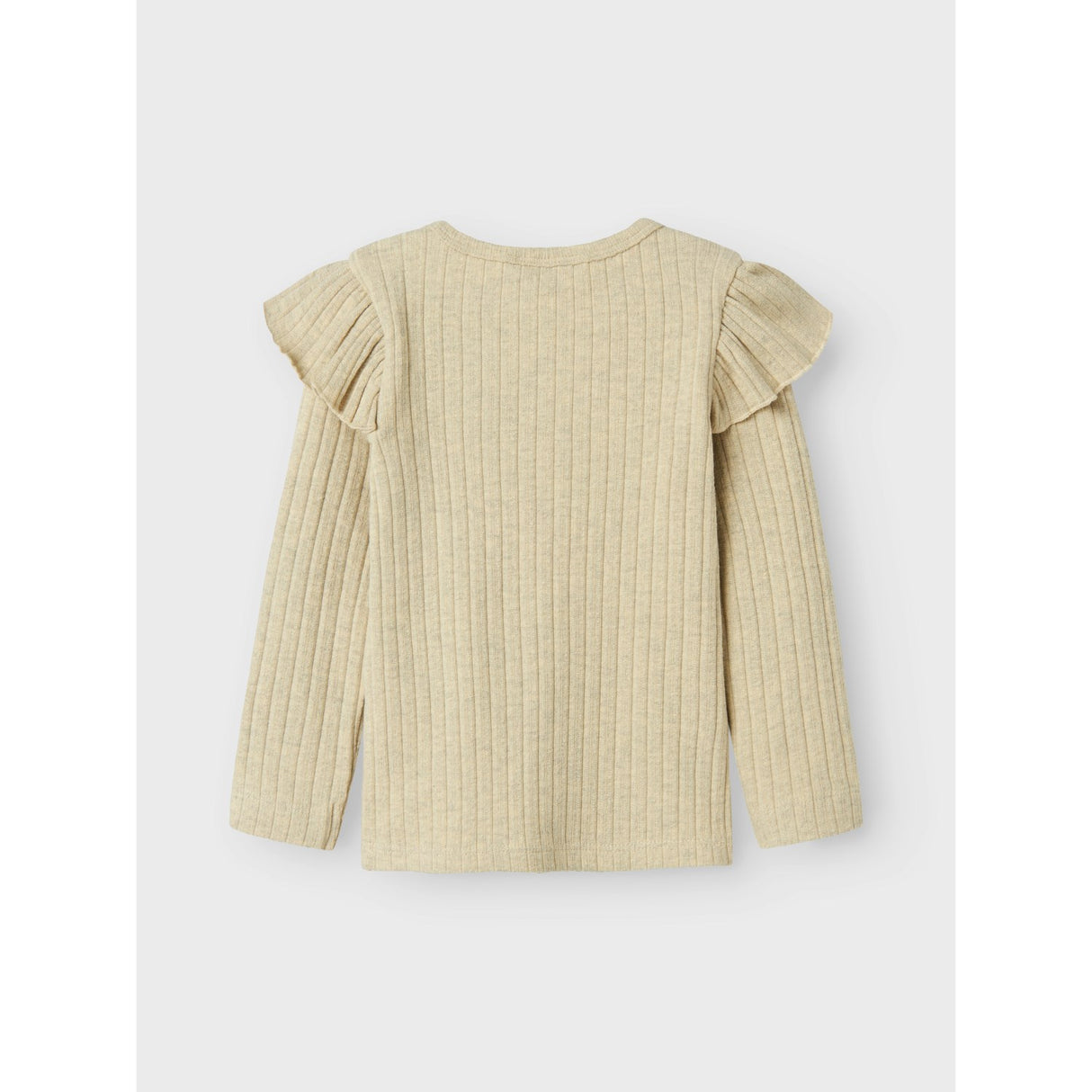 Lil'Atelier Bleached Sand Niva Kio Slim Blouse 3