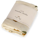 Konges Sløjd Mon Grand Citron 3 Pack Muslin Cloth Gots