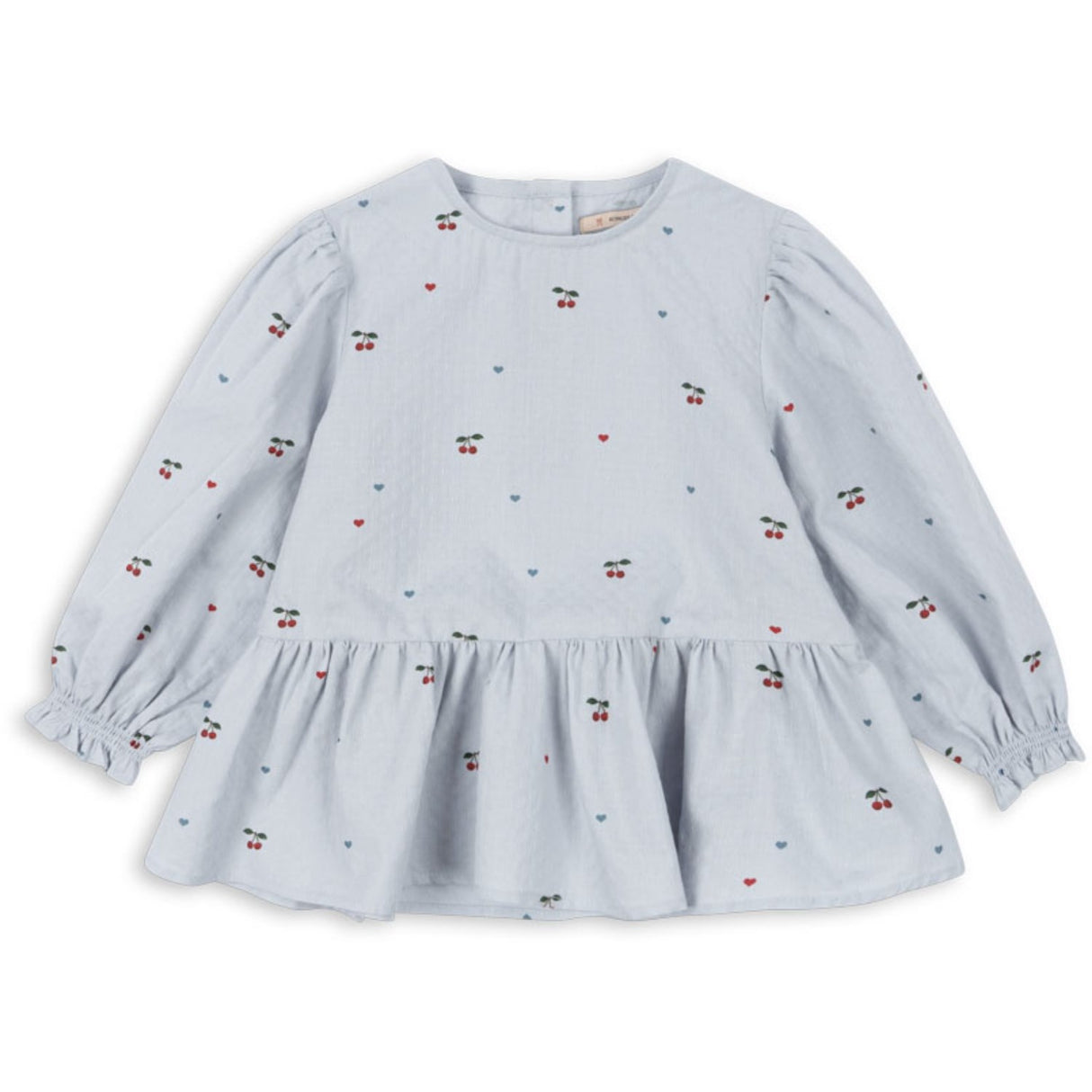 Konges Sløjd Cherry Blue Coeur Evia Blouse Gots