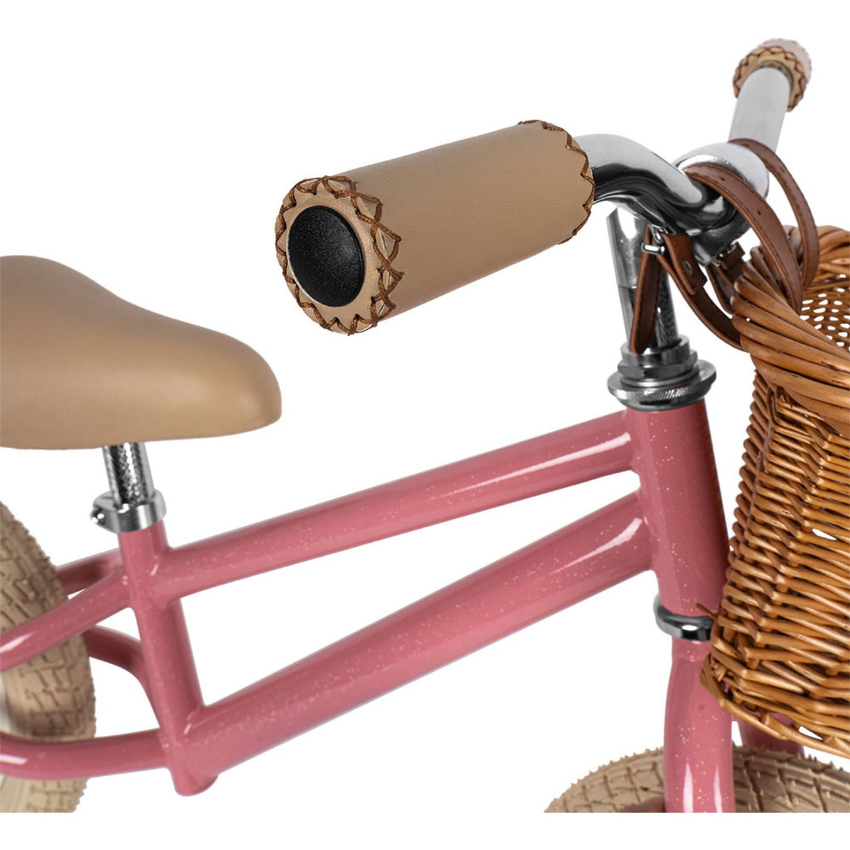 Konges Sløjd Sparkling Pink Balance Bicycle Glitter