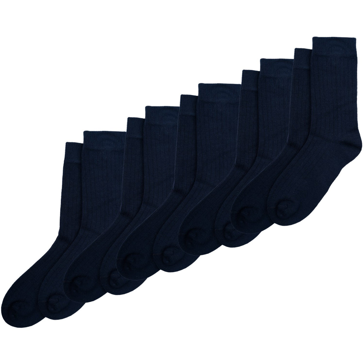 minipop® Navy Bamboo Socks 5 Pack Noos