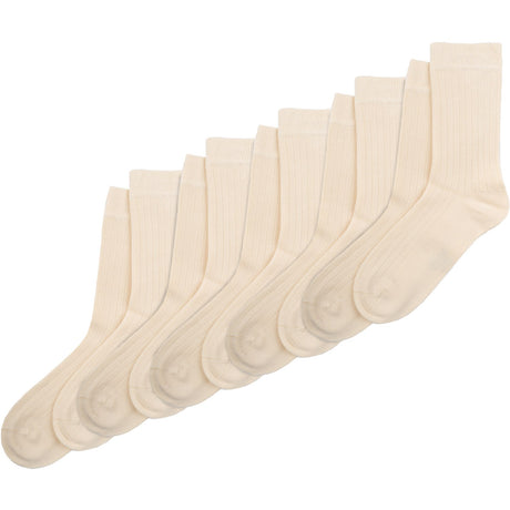 minipop® Off White Bamboo Socks 5 Pack Noos