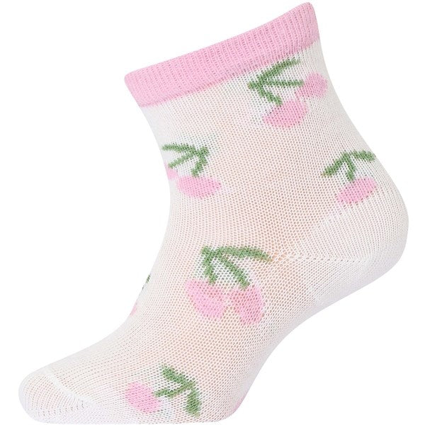 MELTON Cherries Socks 3-pack Multicolors