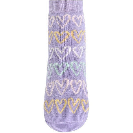 MELTON Doodle Heart Anti-Slip Socks Daybreak 2