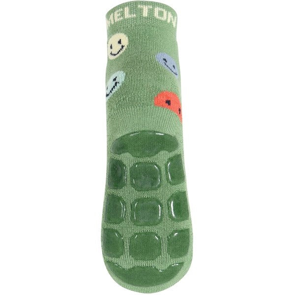 MELTON Smile Anti-Slip Socks Watercress 3