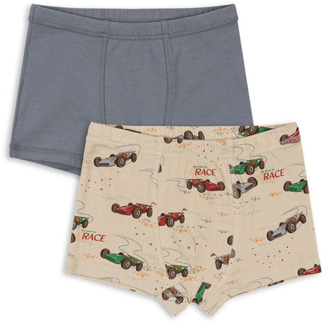 Konges Sløjd Tradewinds / Grand Prix Basic 2 Pack Boy Boxers Gots