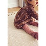 Müsli Bark/ Cabernet/ Nightingale Flora Dress Bodysuit Ls 4