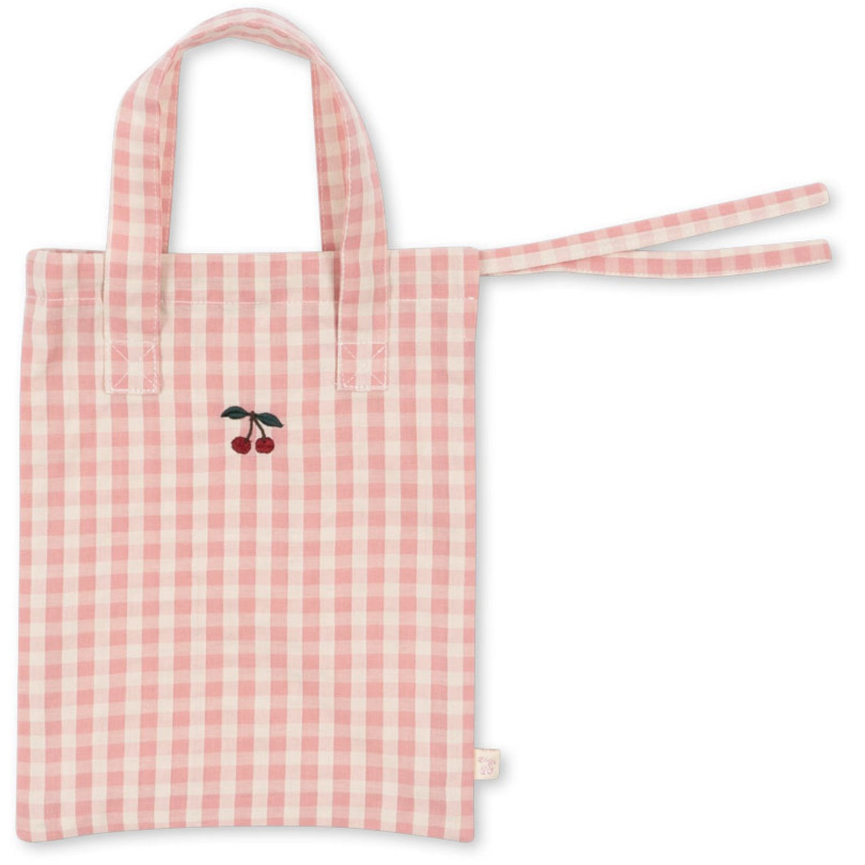 Konges Sløjd Powder Pink Check Doll Bedding