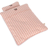 Konges Sløjd Powder Pink Check Doll Bedding