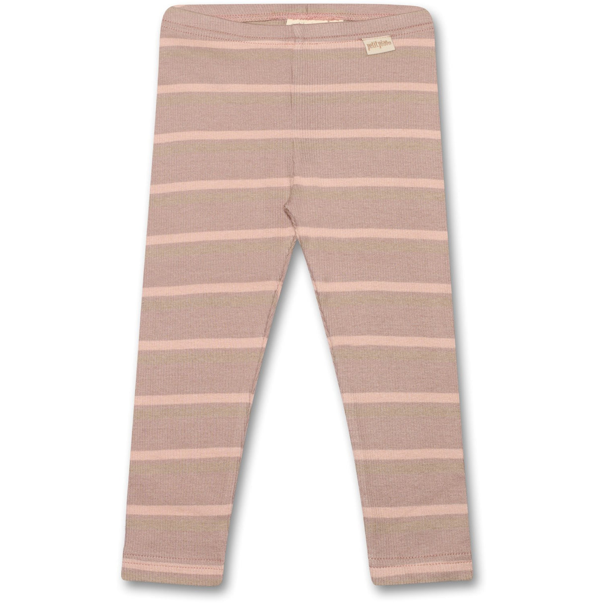 Petit Piao Rose Fawn Legging Modal Two Striped