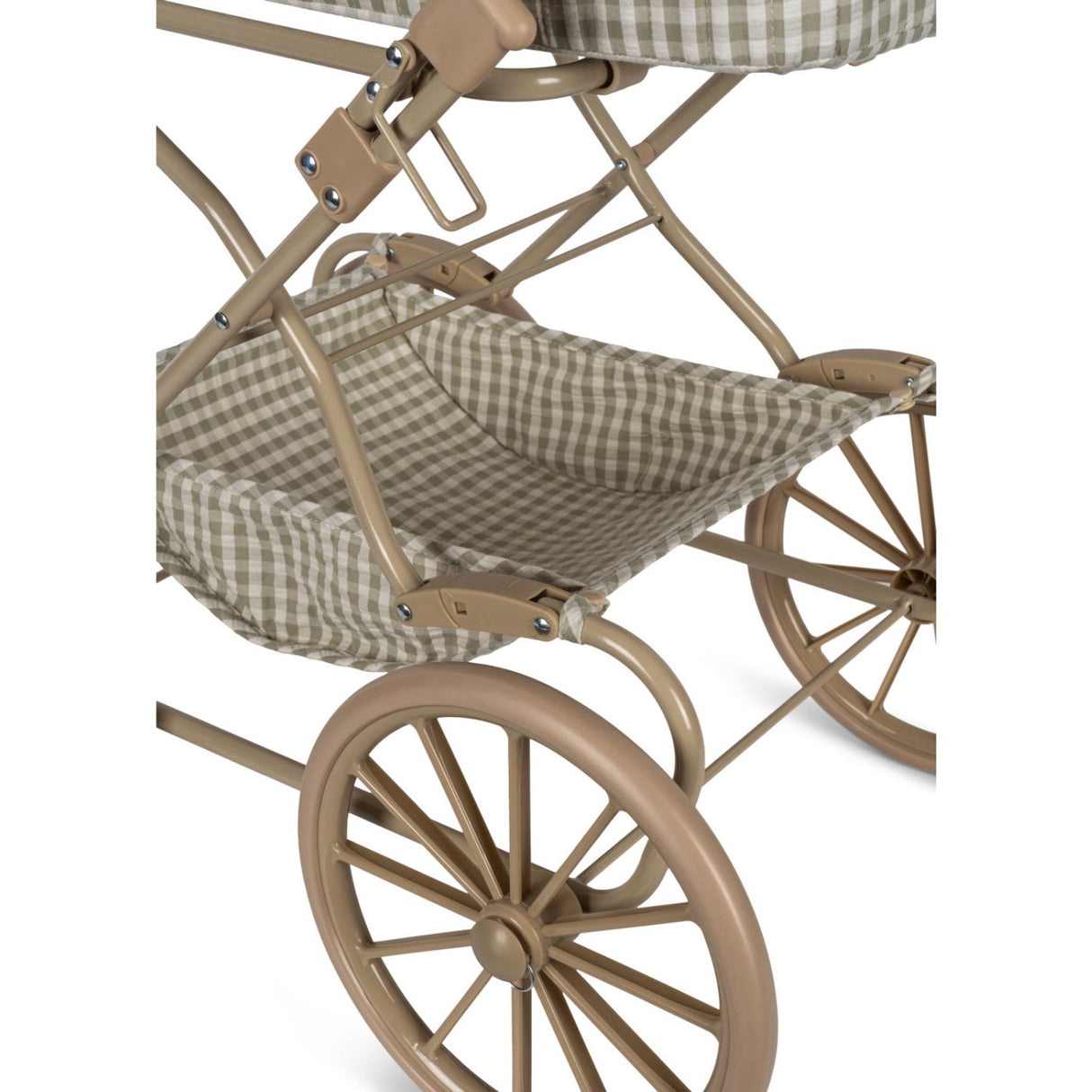 Konges Sløjd Tea Check Doll Pram 6