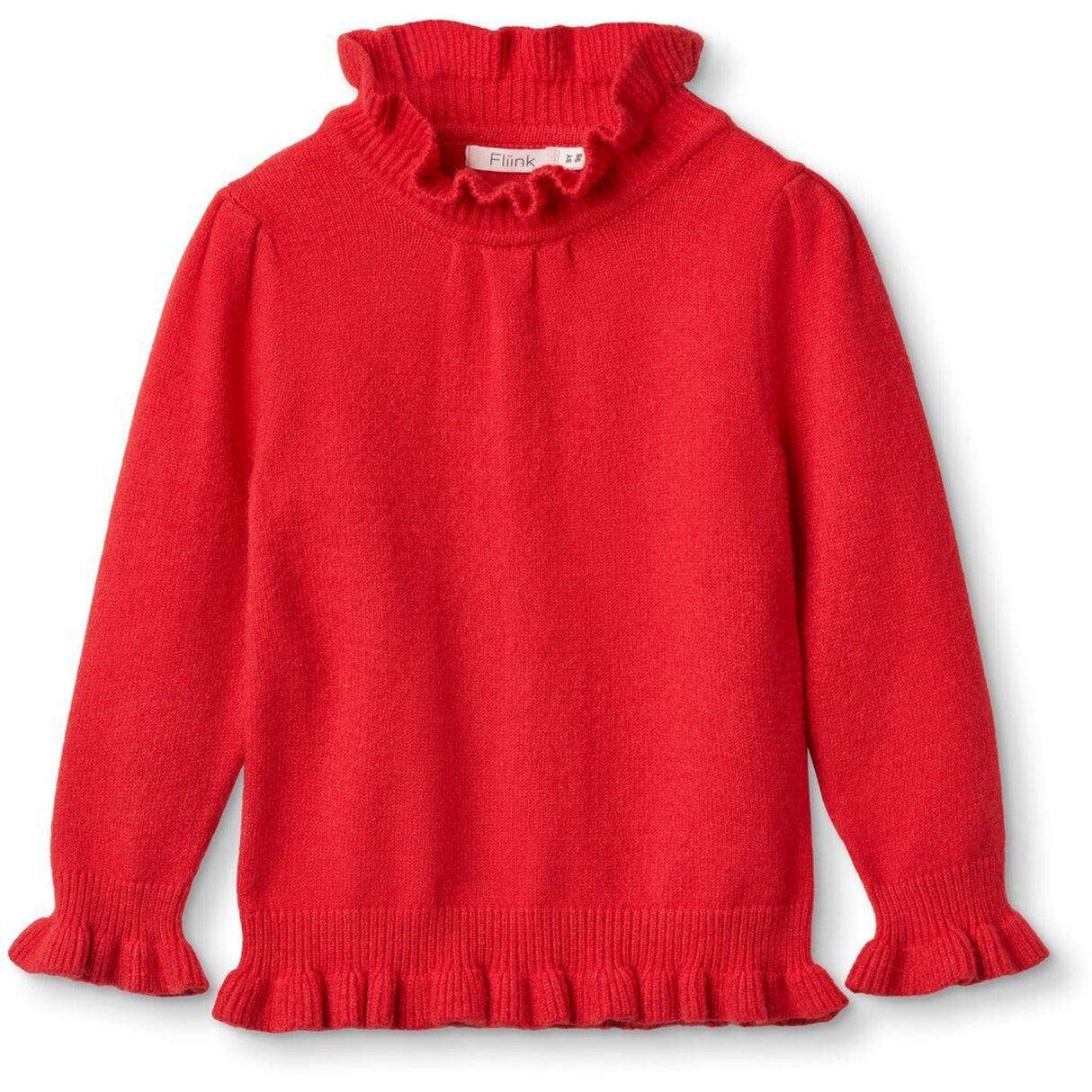 Fliink Pompeian Red Abby Tee L/S