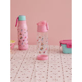 Rice  Water Bottle Plastik Sweet Cake Print 2