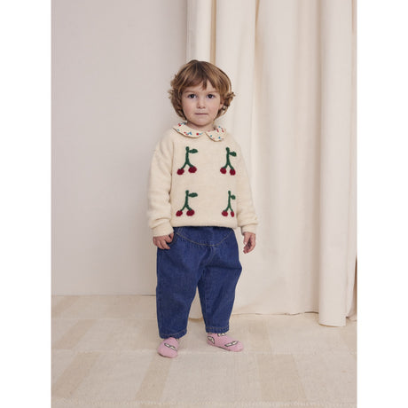 Bobo Choses White Cherry Jumper