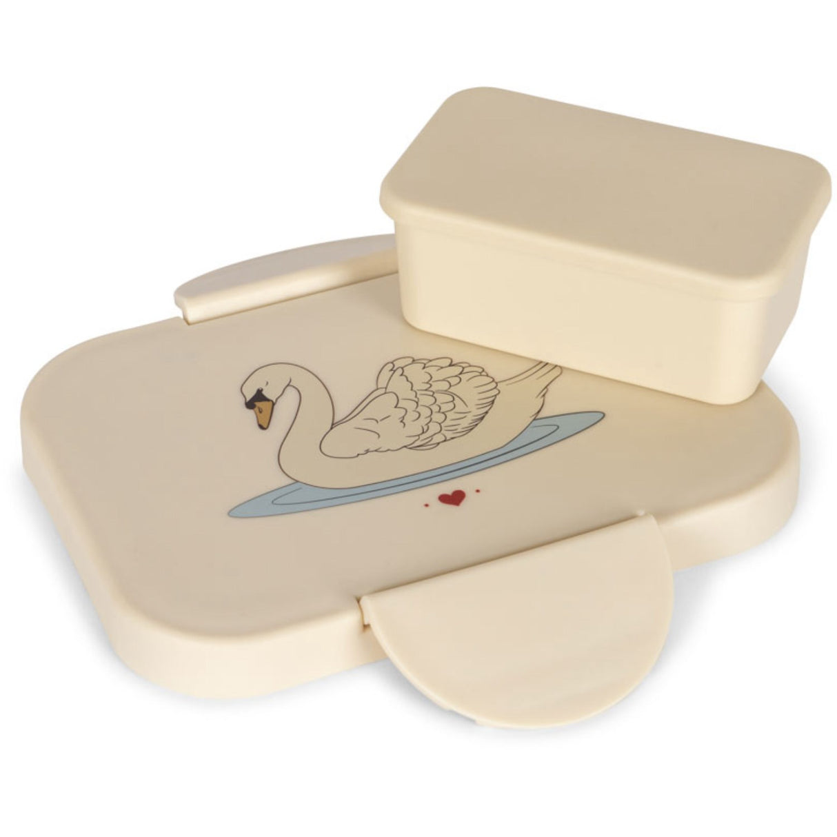 Konges Sløjd Swan Off White Lunch Box