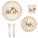 Konges Sløjd Safari Pla Dinner Set