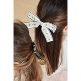 Konges Sløjd Beige Ribbon Bowie Hair Clip