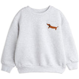 Mini Rodini Grey melange DAnd Emb Sweatshirt