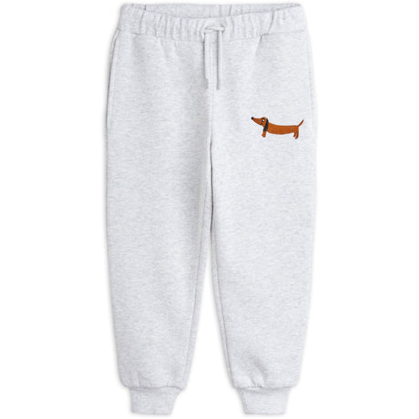 Mini Rodini Grey melange DAnd Emb Sweatpants