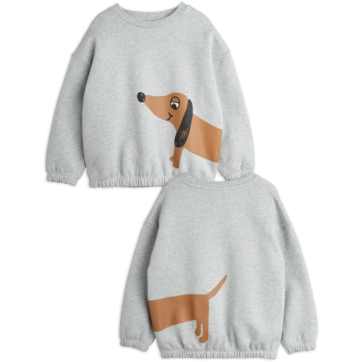 Mini Rodini Grey melange DAnd Sp Sweatshirt 3