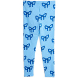 Mini Rodini Blue Bow Aop Leggings 3