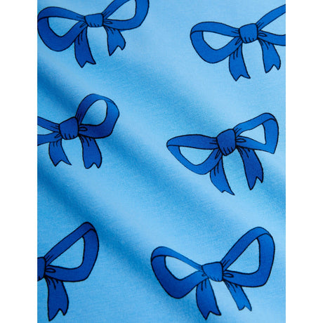 Mini Rodini Blue Bow Aop Leggings 2