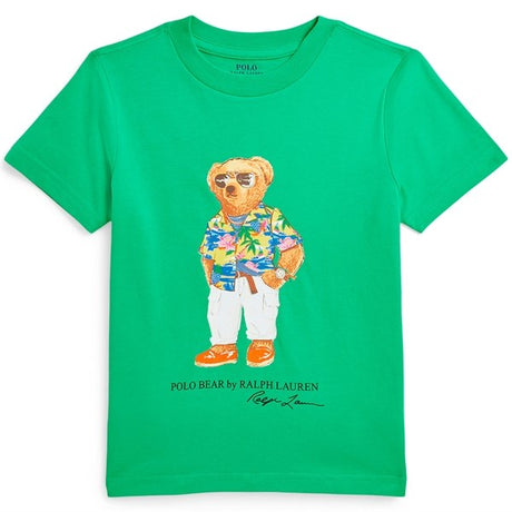 Polo Ralph Lauren Boy T-Shirt Bear Vineyard Green