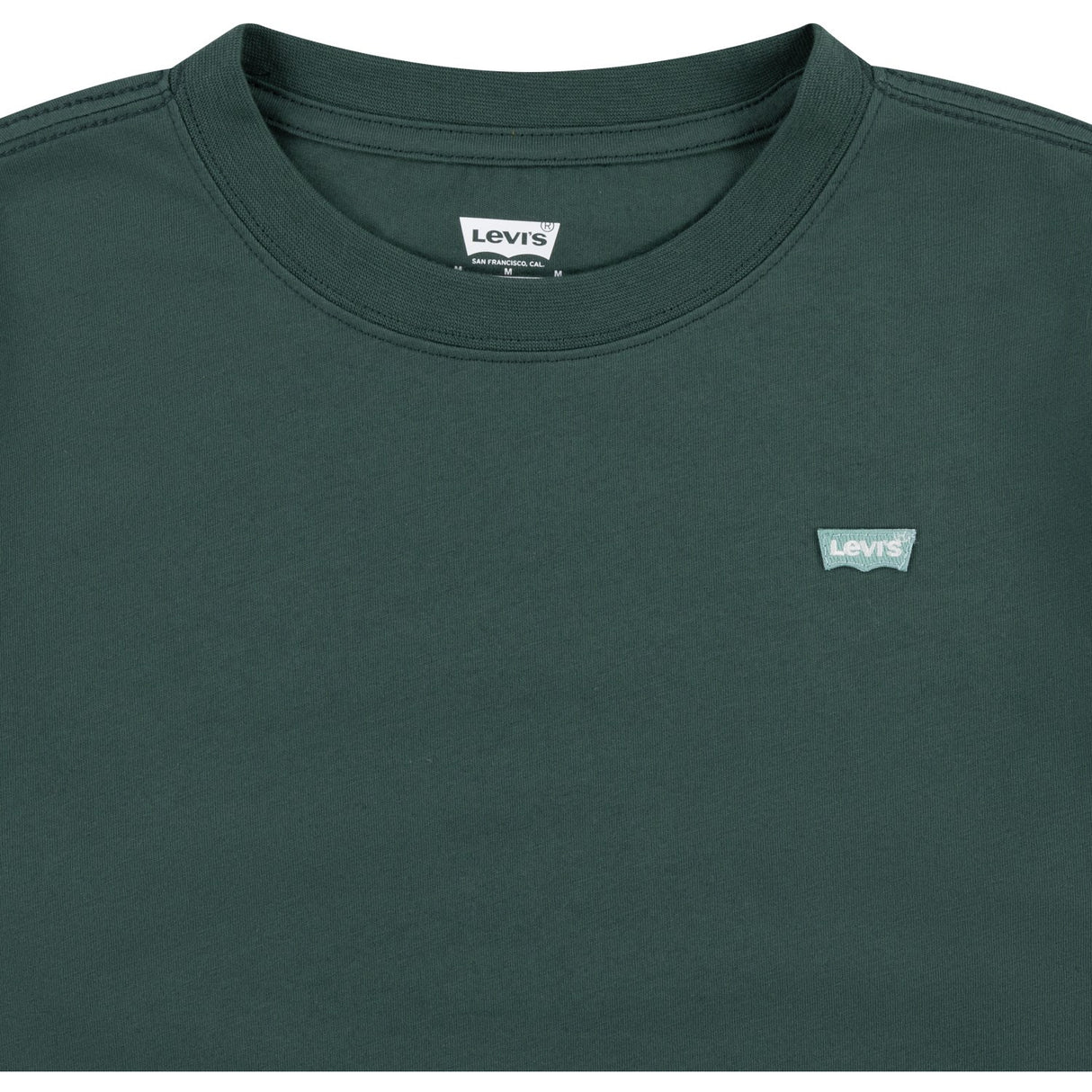 Levi's GREEN Long Sleeve Batwing Chest Hit Tee