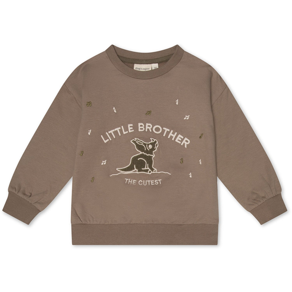 That'S Mine Fossil Finley Little Brother Sweatshirt