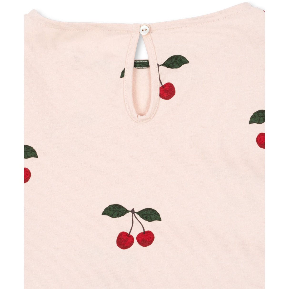 Konges Sløjd Ma Grande Cerise Peony Drey Slit Tee Gots