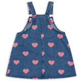 Konges Sløjd Bon Coeur Pink Magot Overall Dress Gots