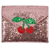 Konges Sløjd Pink Glitter Love Letter Wallet